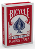 Игральные карты Bicycle 54 (Rider back core) (Original USA), красная рубашка