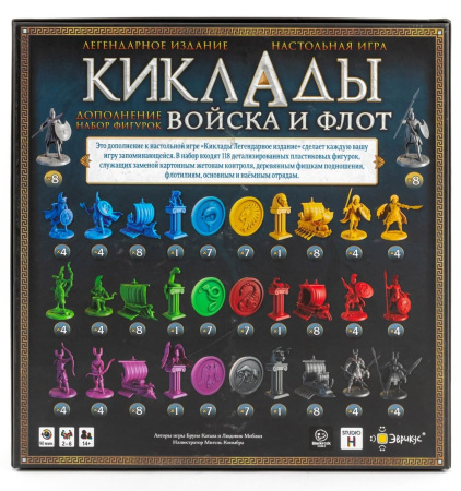 Киклады: Войска и флот