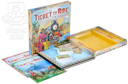 Ticket to Ride: Индия и Швейцария (дополнение)