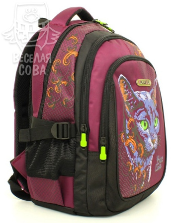 Школьный рюкзак Pulsar Голубая кошка V8049-141