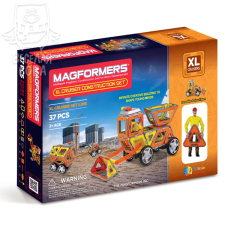 Magformers XL Cruisers Строители 63080/706003