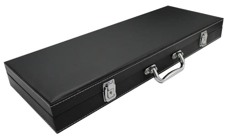 Фабрика Покера: Набор из 500 фишек для покера с номиналом в кожаном кейсе