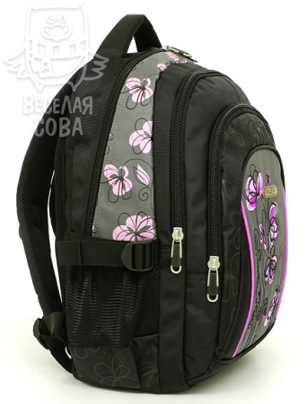 Школьный рюкзак Pulsar Цветы V8051-b